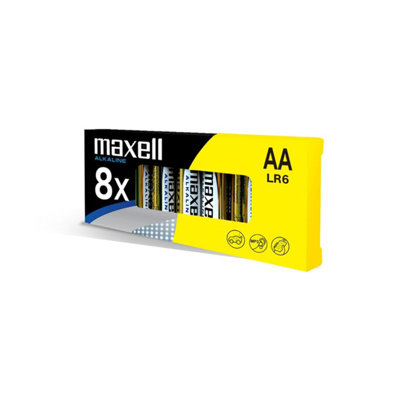 Pila alcalina AA (LR06) MAXELL Alkaline 224 unidades
