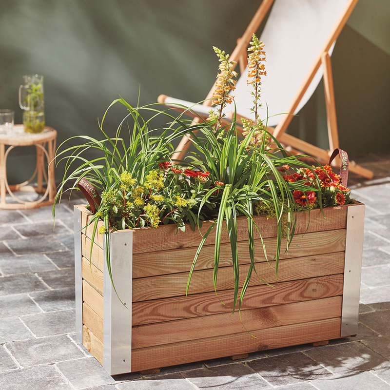 Jardinera de Bambou FORESTSTYLE 72L 4 unidades