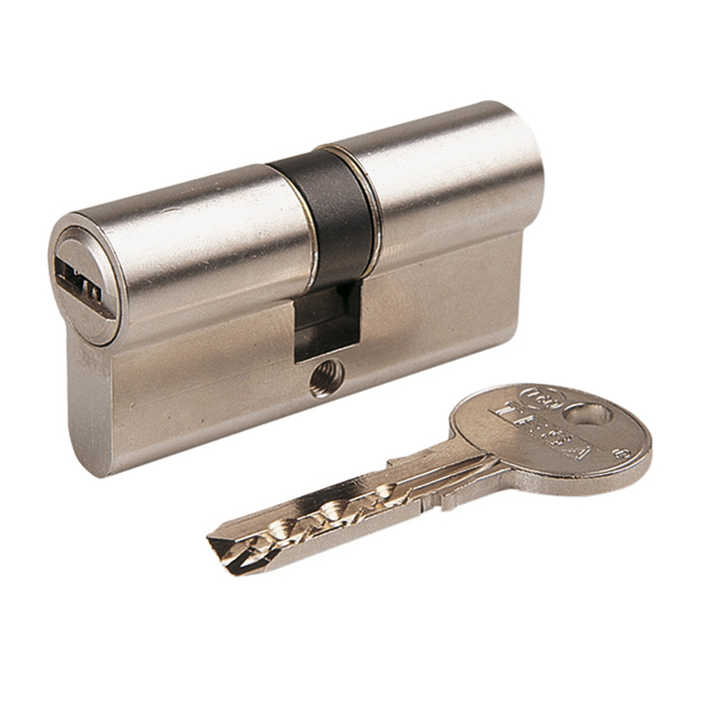 Cilindro TESA ASSA ABLOY T-60 niquelado 60 mm 30-30 mm