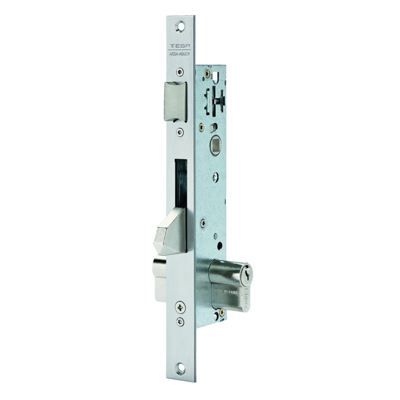 Cerradura embutir carpintería metálica TESA ASSA ABLOY modelo 2210BE