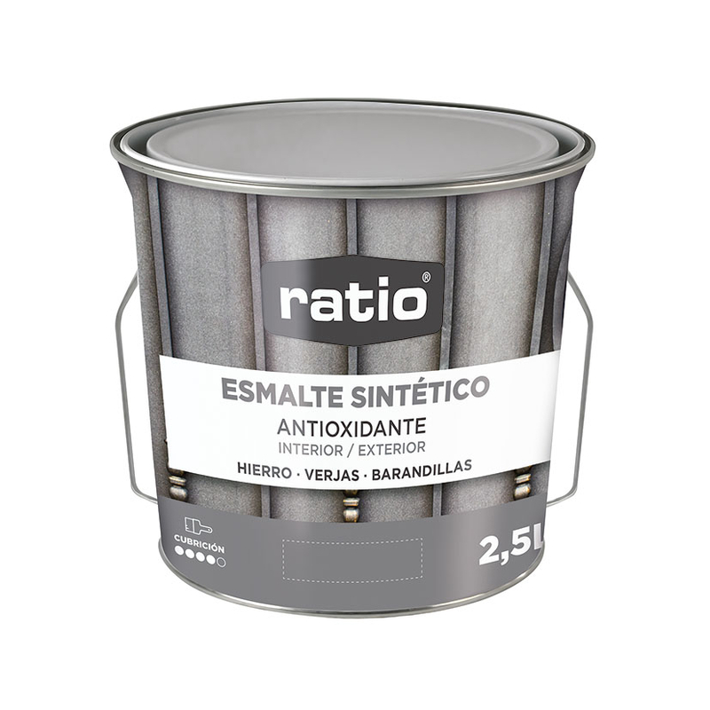 Esmalte sintético antioxidante RATIO brillante 2,5l