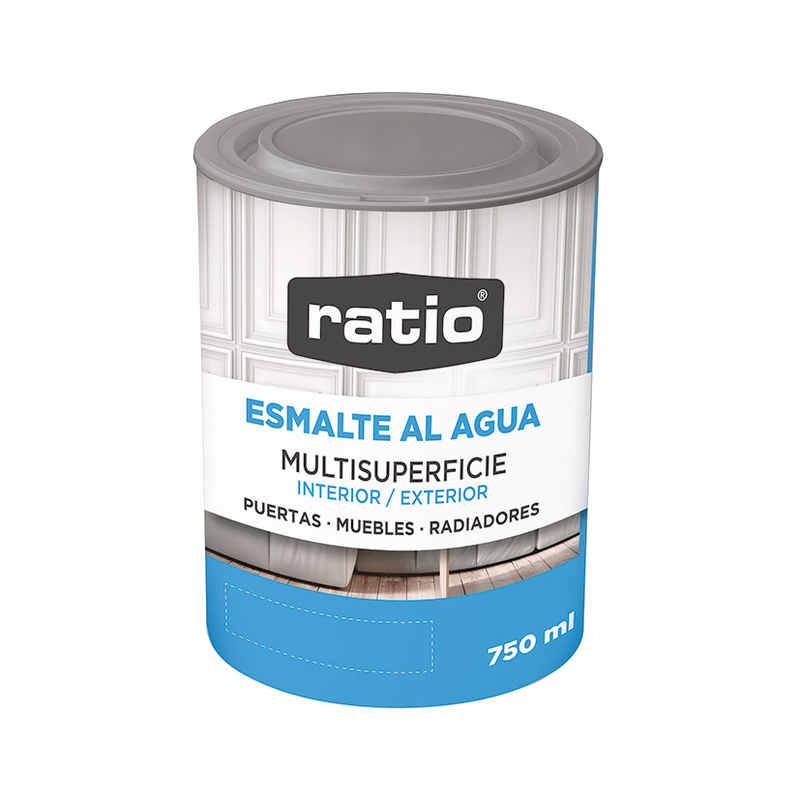 Esmalte acrílico brillante RATIO multisuperficie 750ml
