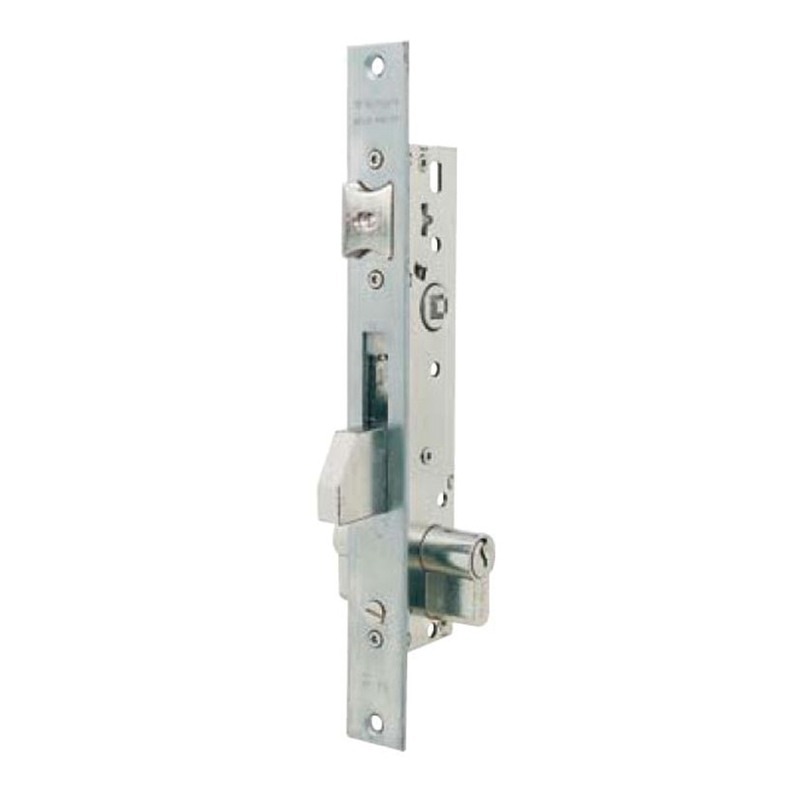 Cerradura embutir carpintería metálica TESA ASSA ABLOY modelo 2210 inox sin cerradero