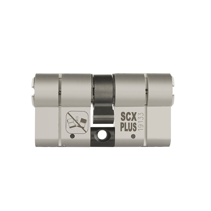 Cilindro de alta seguridad MCM SCX Plus niquelado