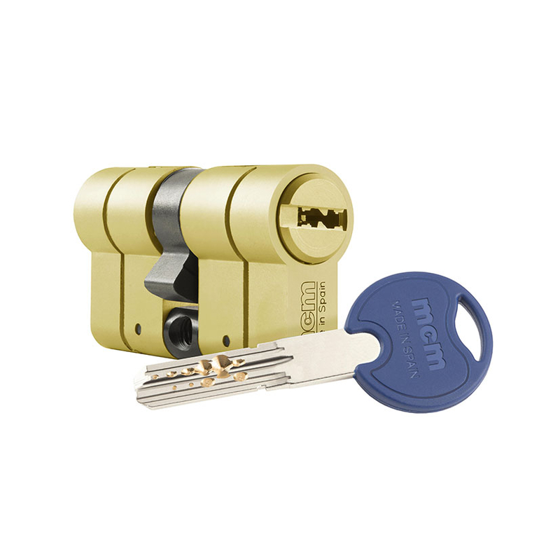 Cilindro de alta seguridad MCM SCX Plus latonado