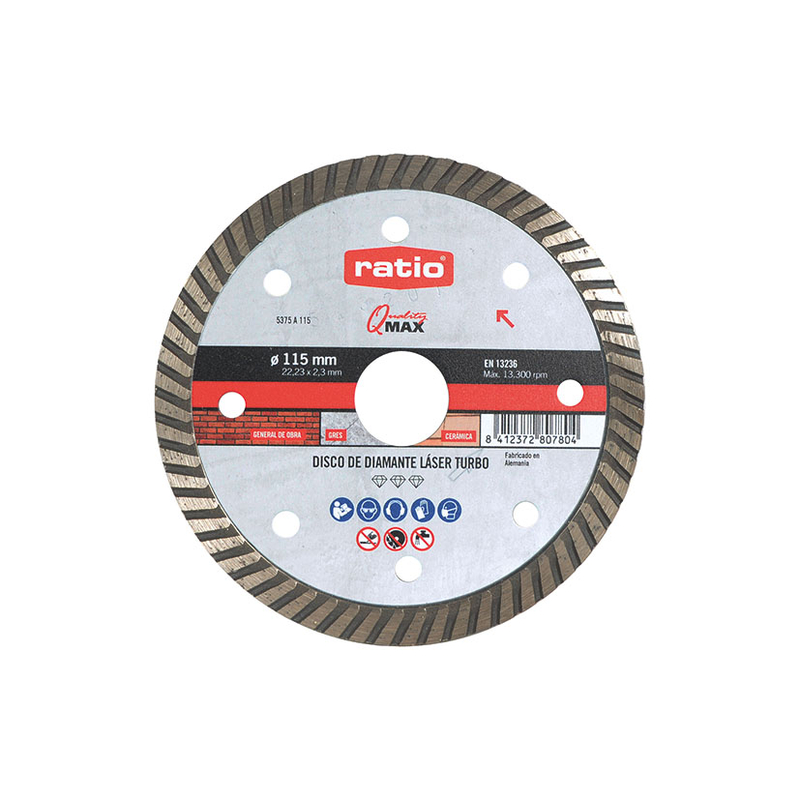 Disco de diamante Turbo RATIO Quality Max 5375