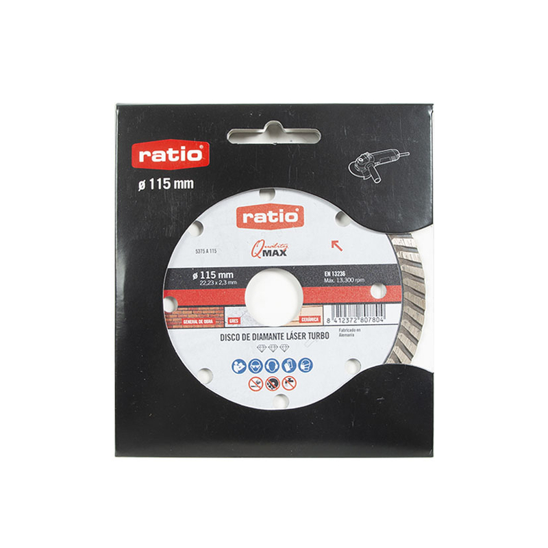 Disco de diamante Turbo RATIO Quality Max 5375