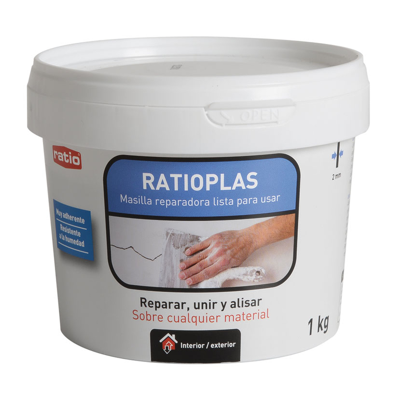 Masilla reparadora en pasta RATIO Ratioplas