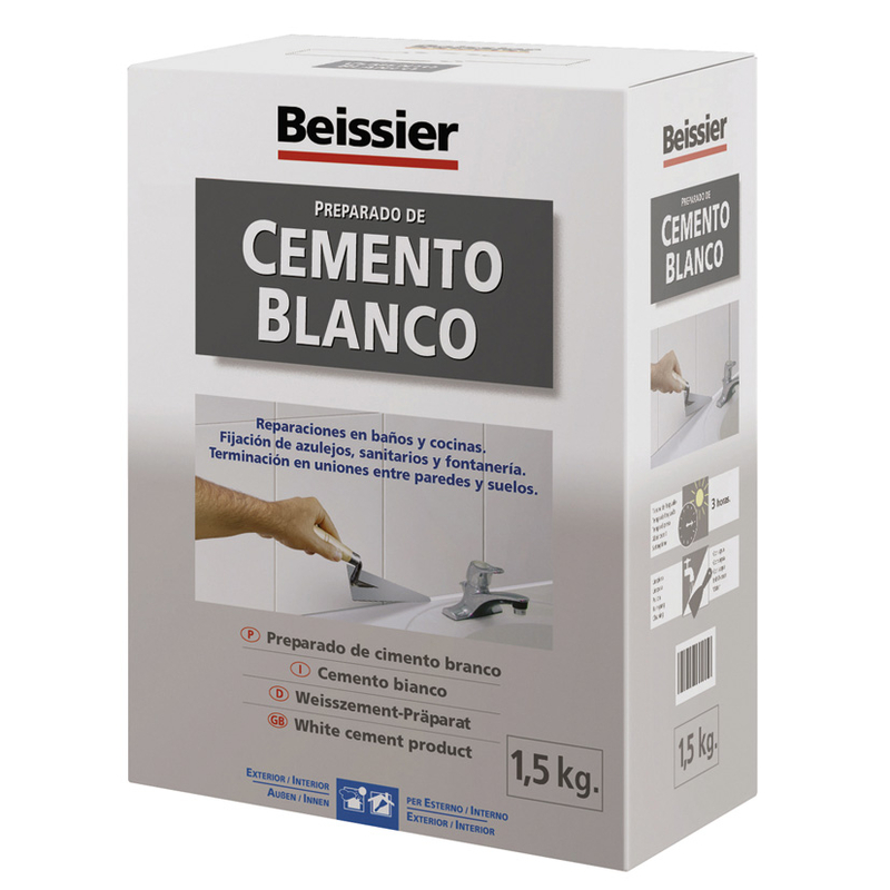Cemento blanco aditivado BEISSIER