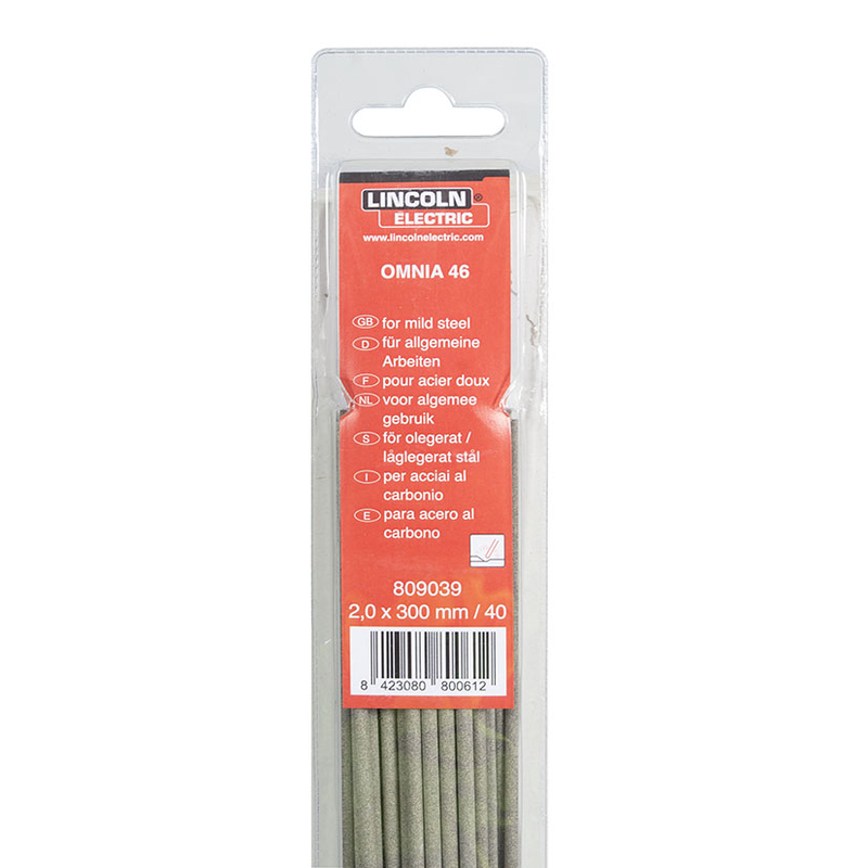 Electrodos de soldadura LINCOLN ELECTRIC rutilo Omnia 46