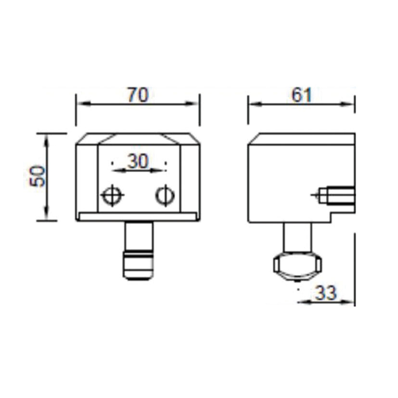 Cerradura puerta enrollable CAYS modelos CE