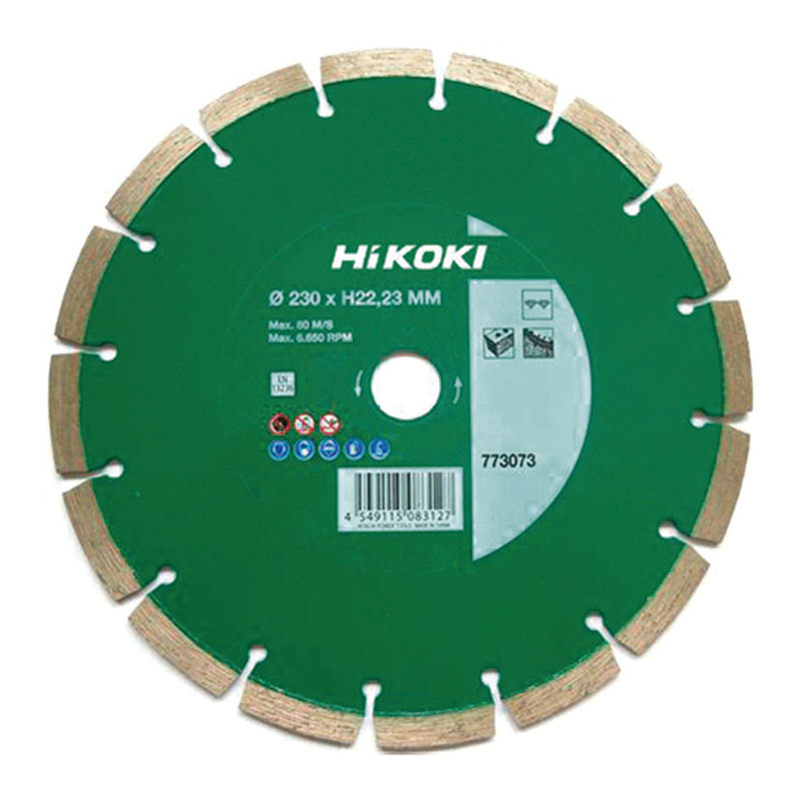 Amoladora angular eléctrica HIKOKI G23SW2W7