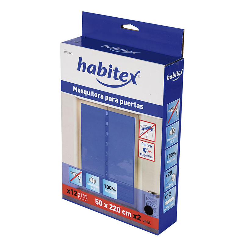 Malla mosquitera para puertas HABITEX