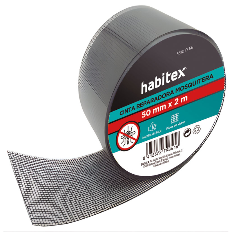 Cinta reparadora mosquitera HABITEX 5 mmx2 m