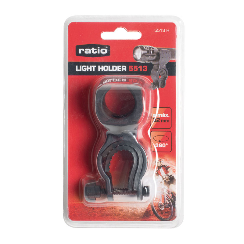 Soporte universal linterna bicicletas RATIO