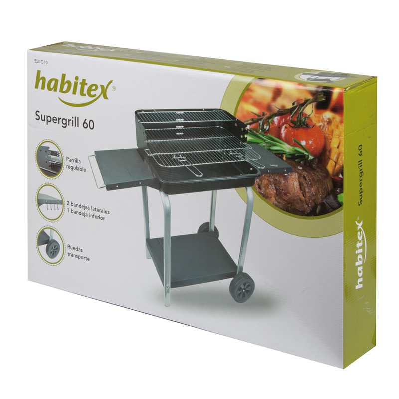 Barbacoa carbón HABITEX Supergrill 60