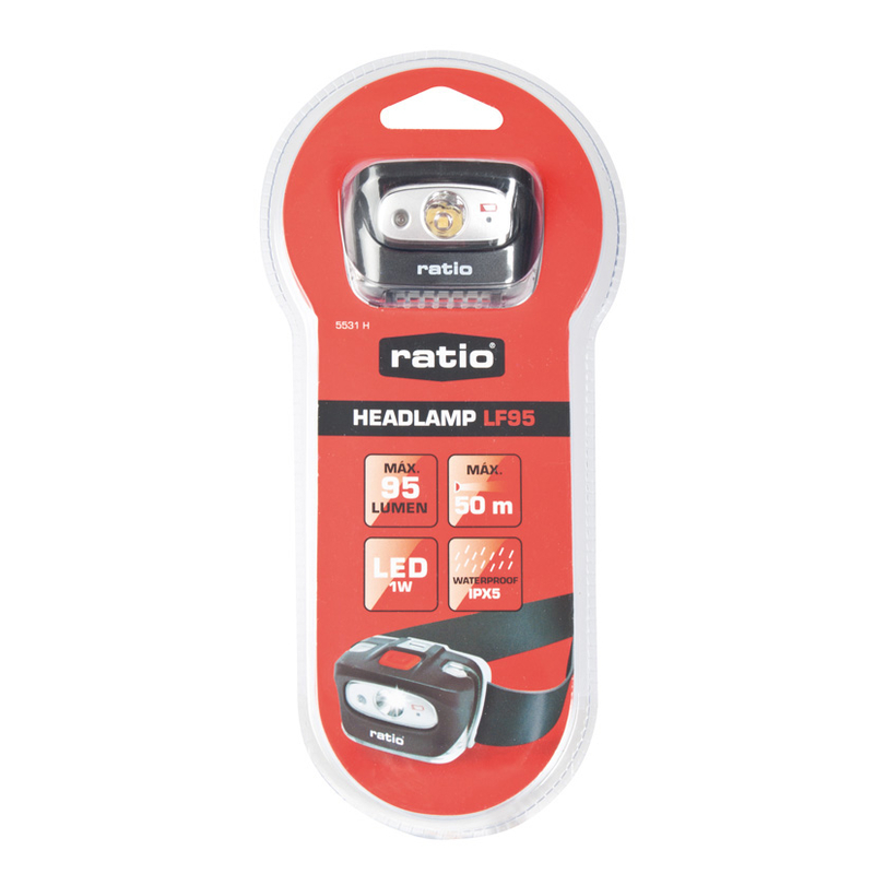 Linterna frontal LED RATIO Headlamp LF95