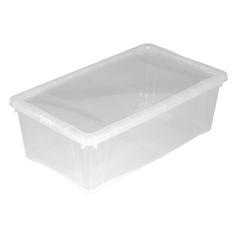Caja ordenación multiusos transparente