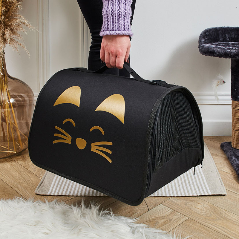 Transportín plegable gato