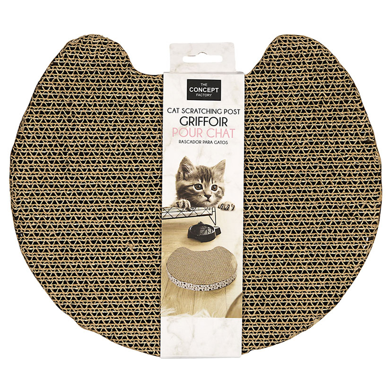 Rascador para gatos cartón