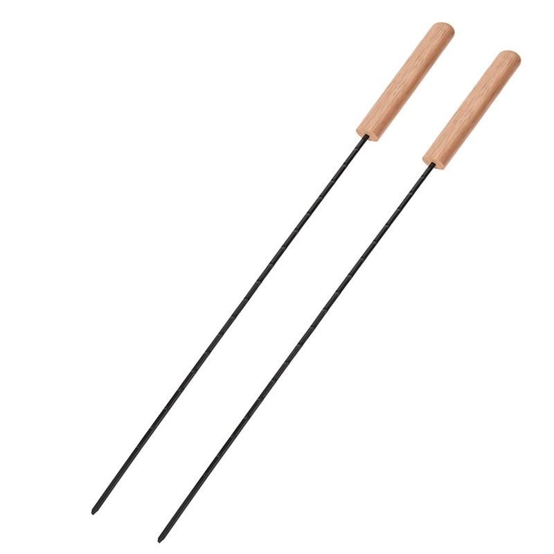 Juego de 2 pinchos barbacoa