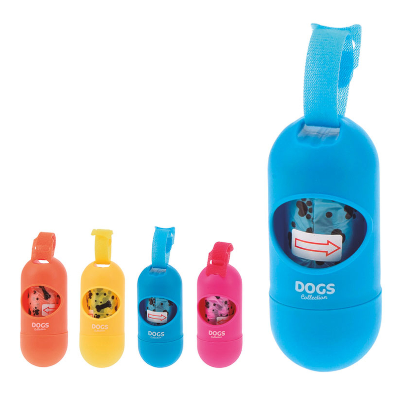 Porta bolsas higiénicas para perros
