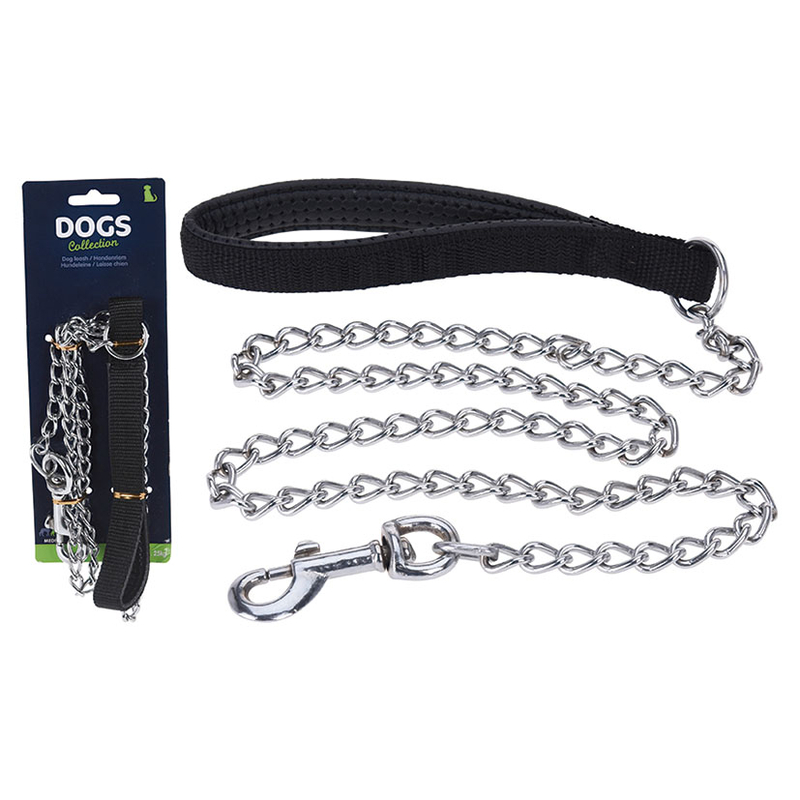 Correa de cadena para perro 1 m