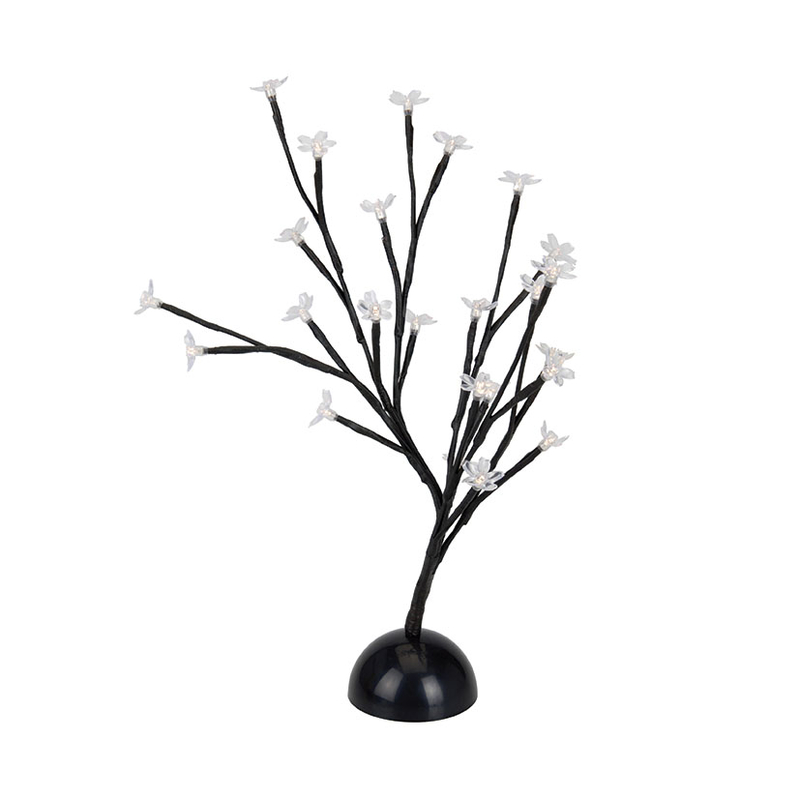 Árbol de Navidad con flores LED 40cm