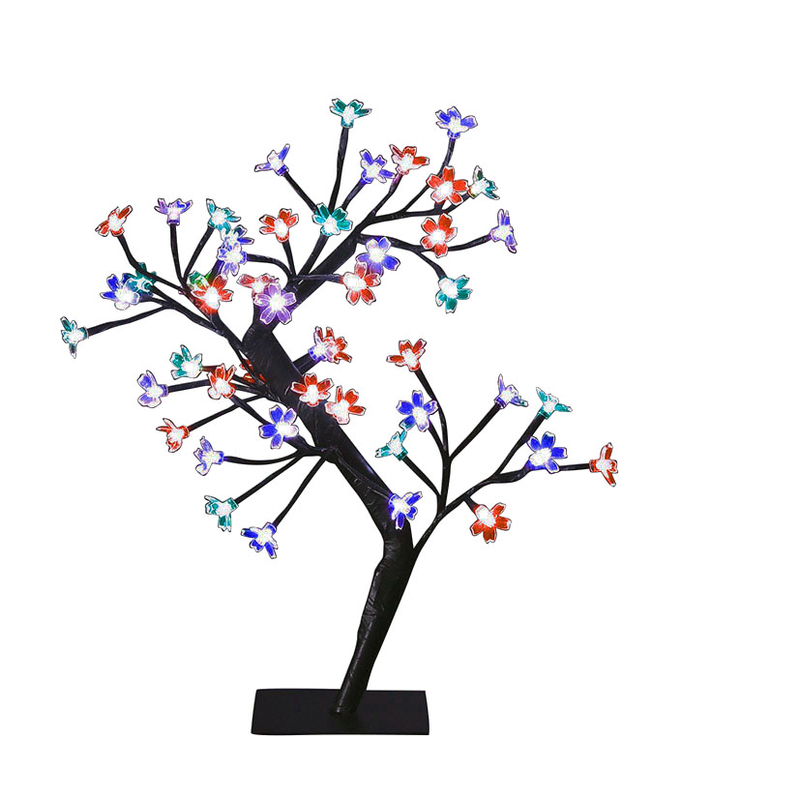 Árbol decorativo luminoso Prunus 45 cm