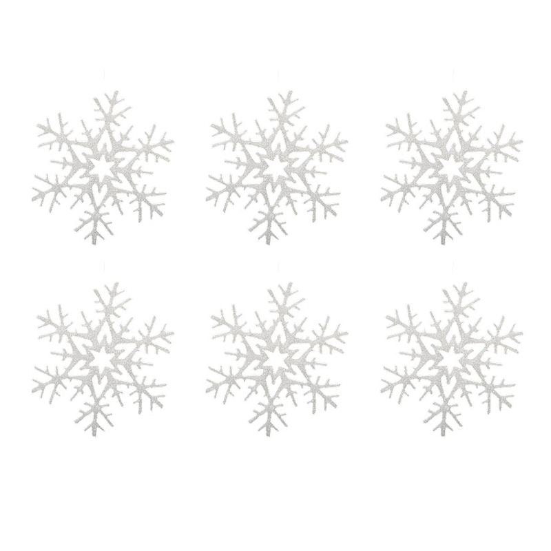 Figura copo de nieve 20 cm