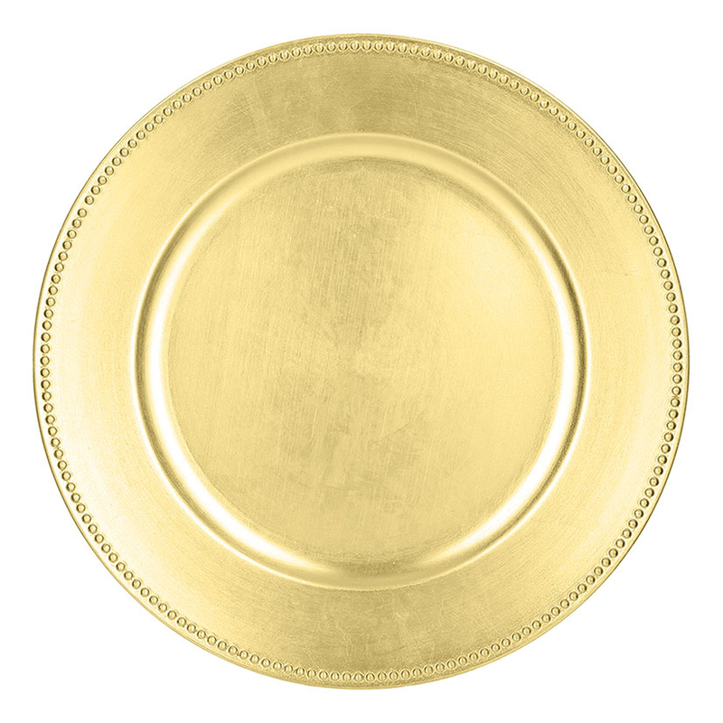 Bajo plato ø 33 cm dorado