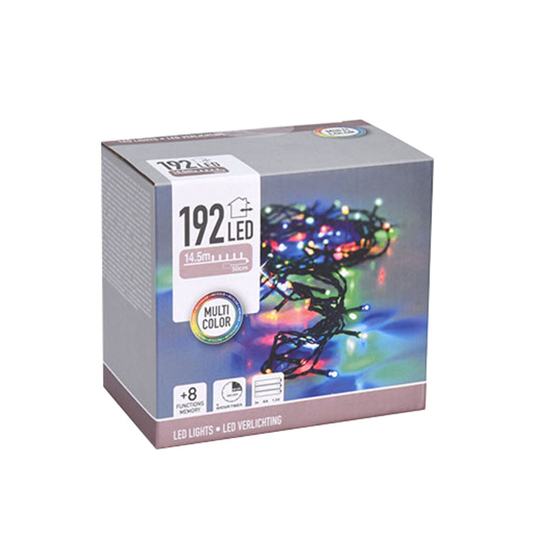 Guirnalda LED 192 luces exterior