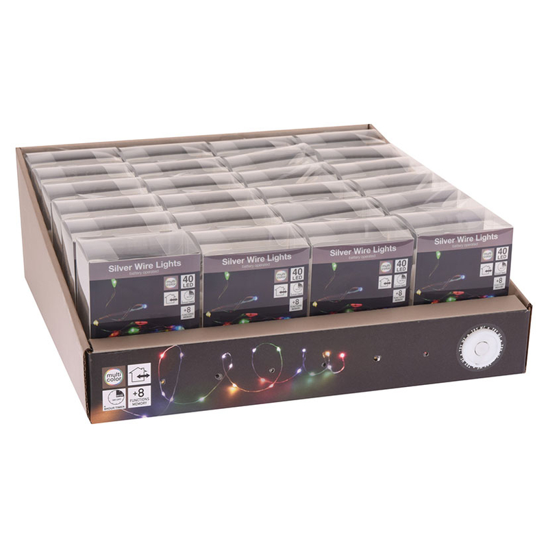 Guirnalda microLed 40 luces 2 m