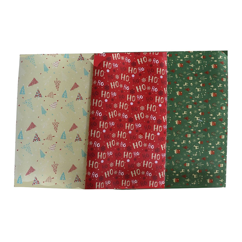 Rollos papel regalo Kraft 3 m  50 unidades