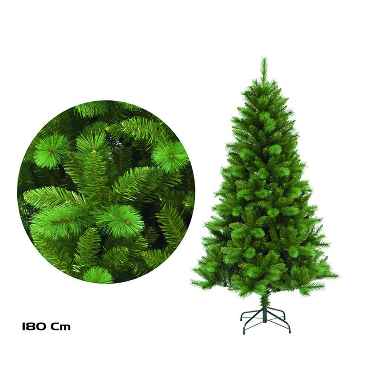 Arbol de Navidad bicolor 720 puntas 180 cm