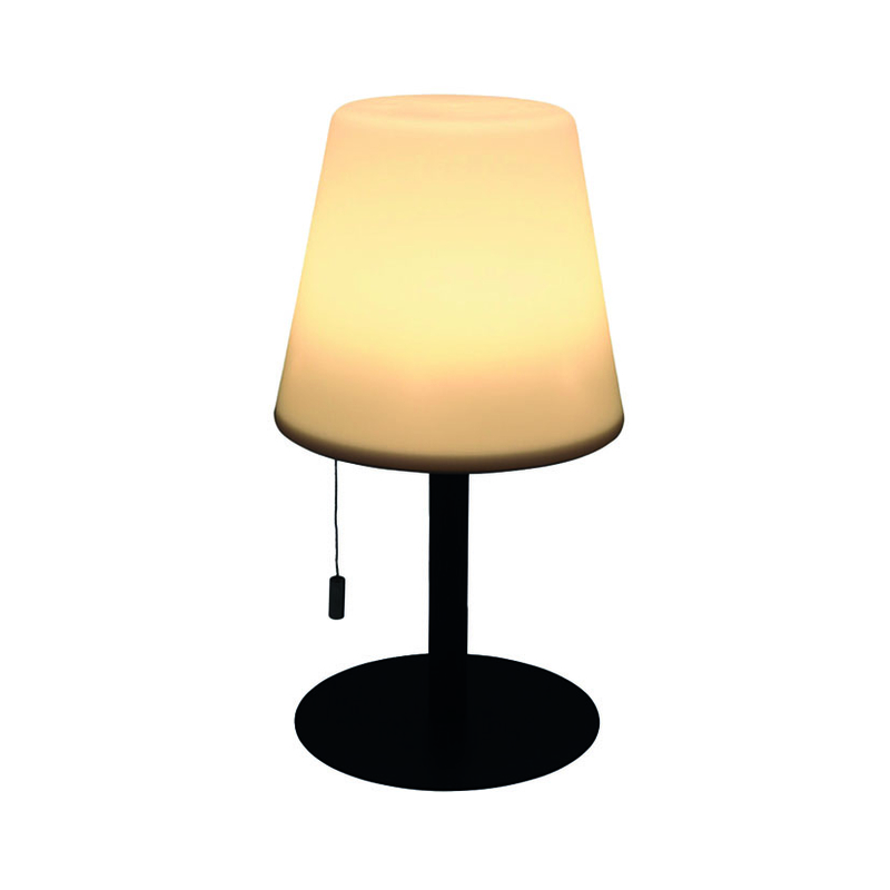 Lámpara de mesa recargable exterior 16,5 x h.30 cm