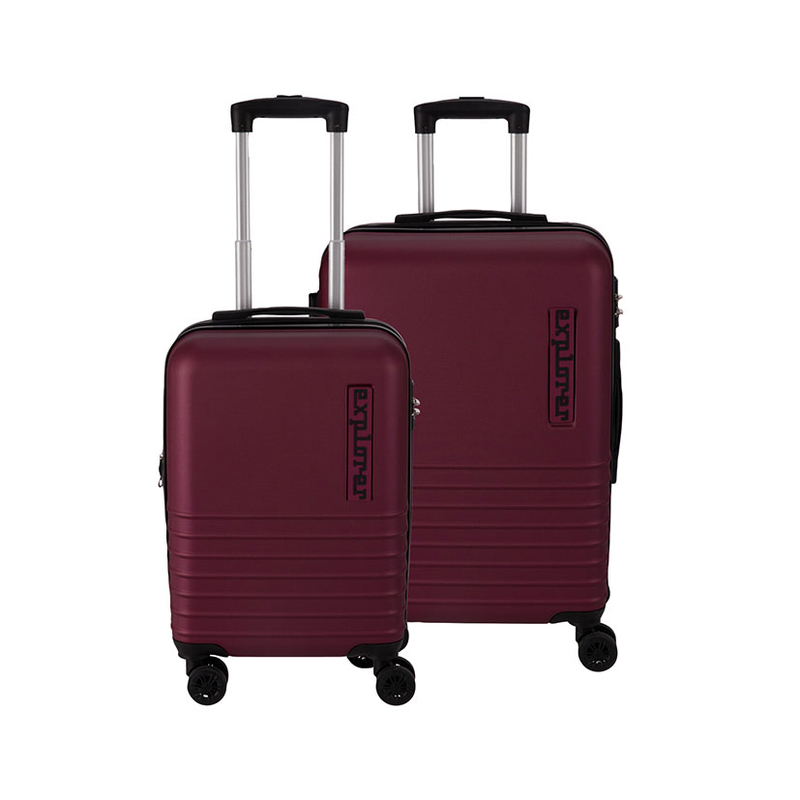 Juego de 2 maletas de viaje Garnet