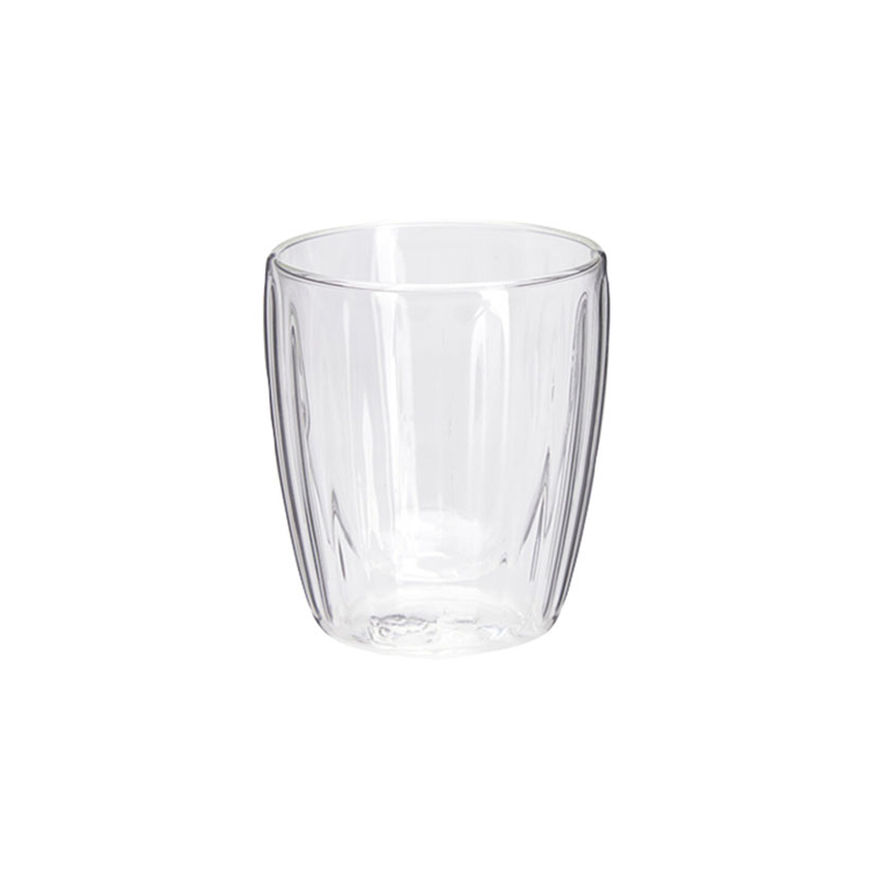 Vaso térmico borosilicato doble pared 2 unidades
