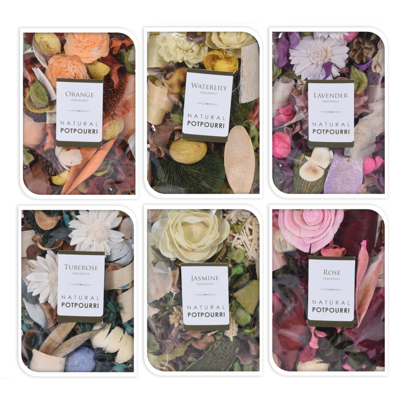 Bolsa potpourri flores aromáticas decorativas 100 gr