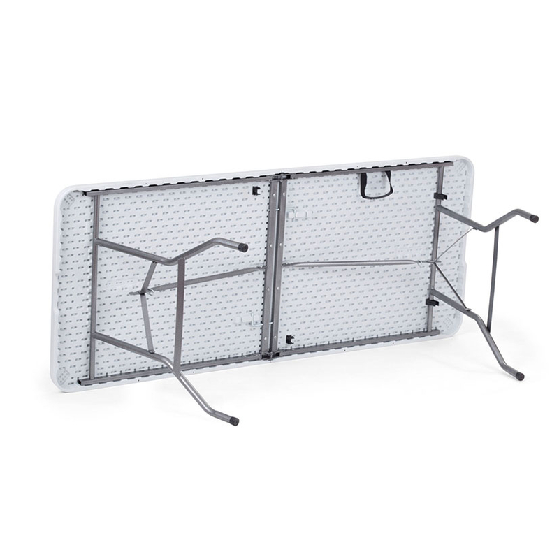 Mesa plegable con asa 120x60xh.74 cm