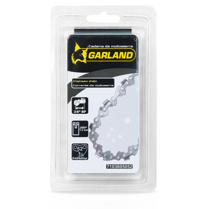 Cadena de recambio para motosierra. GARLAND 7103805040