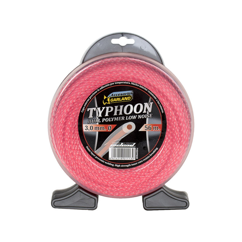 Hilo de nilón GARLAND para desbrozadoras Typhoon