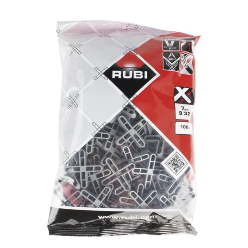 Crucetas RUBI 7 mm gris