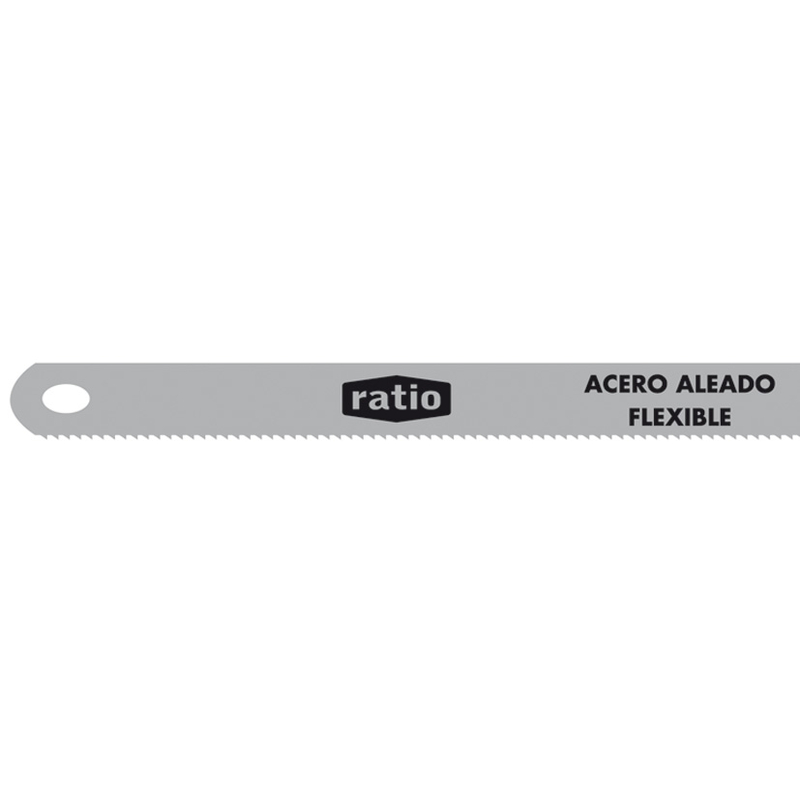 Hoja sierra acero aleado flexible RATIO. 100 unidades