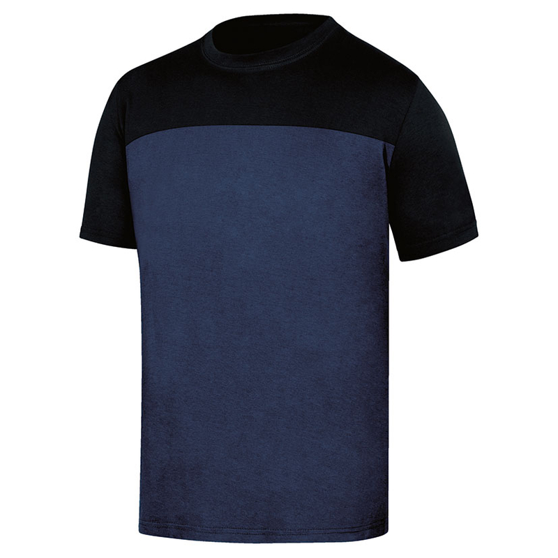 Camiseta DELTAPLUS Geno marino/negro