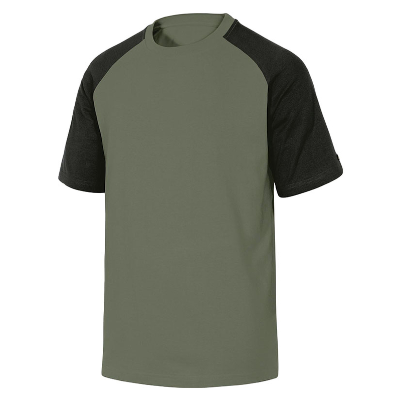 Camiseta DELTAPLUS Match Spring verde/negro