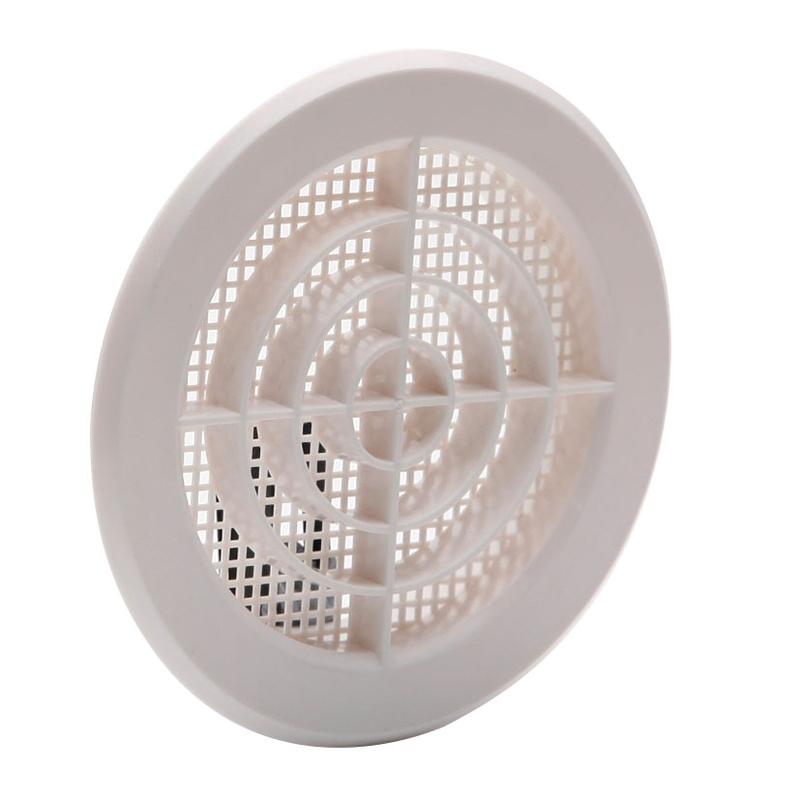 Rejilla de ventilación con mosquitera FEPRE empotrable clips 10-11 cm  5 unidades