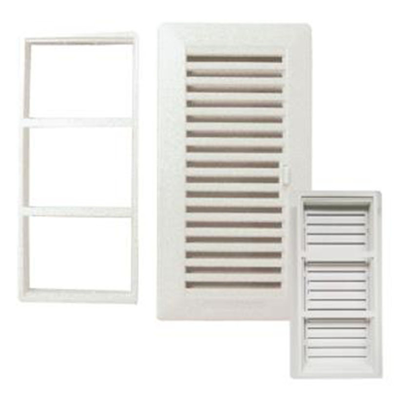 Rejilla de ventilación regulable sin mosquitera FEPRE empotrable. 5 unidades