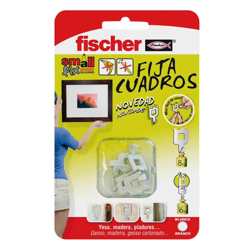 Gancho cuelgacuadros FISCHER