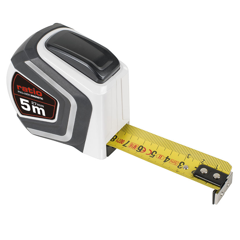 Flexómetro RATIO Pull-Lock Magnetic 5 m x 27 mm